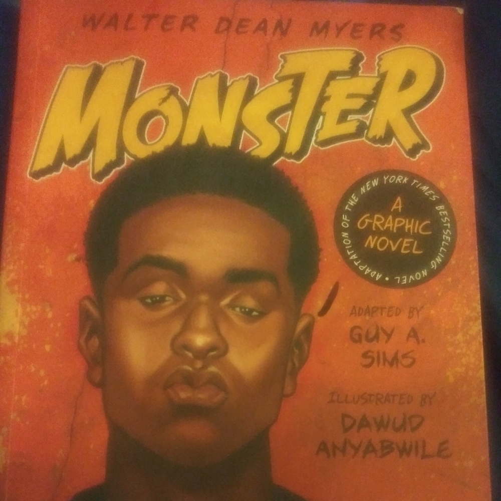 Monster by Walter Dean Myers graphic novel